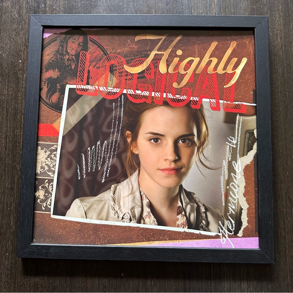 Harry Potter Hermione Highly Logical Framed Poster